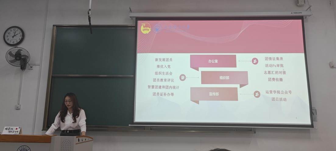 学院学生团委副书记王梦莉进行述职报告 学院学生团委副书记王梦莉进行述职报告